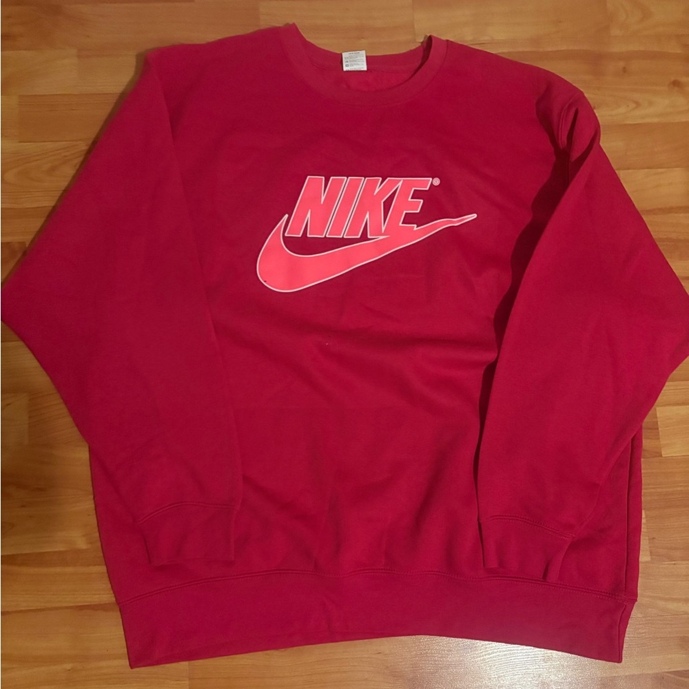 Nike  Red Sweater